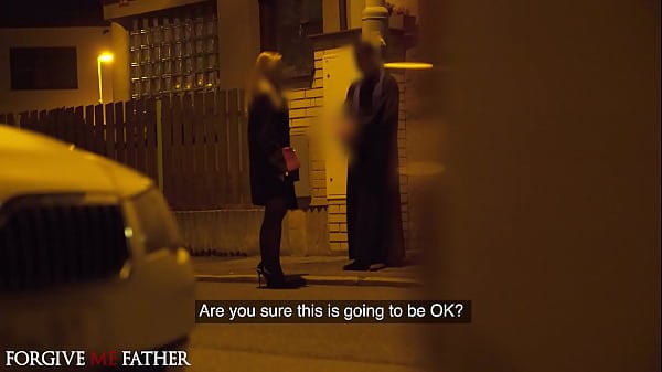 Cheating Blonde Confesses To Priest And Gets Fucked Hard