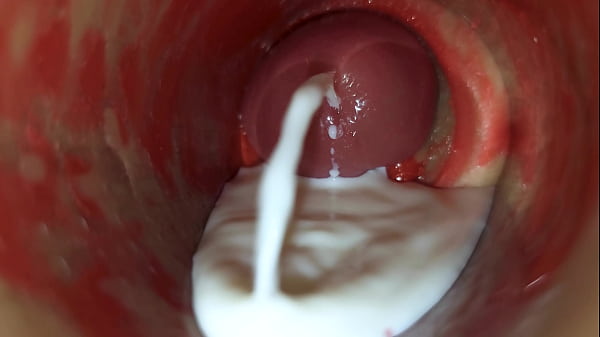 Deep Inside Shot Catches A Massive Cum Load