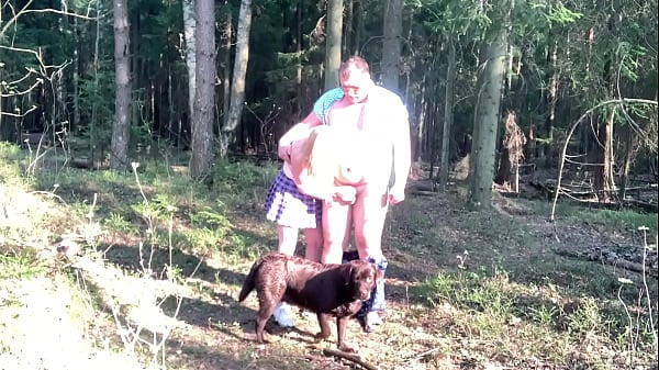 Horny Wife Blows Stranger Outdoors