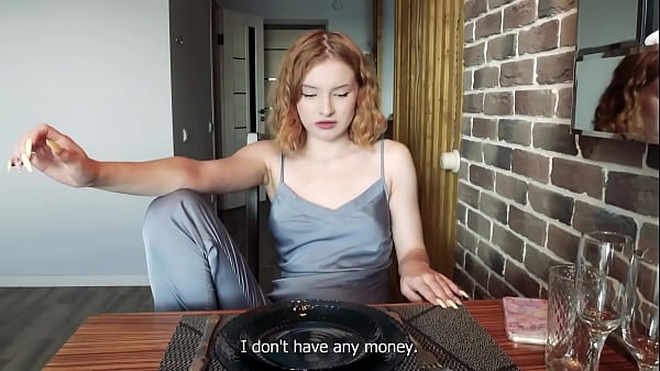 Broke Babe Fucks Her Landlord To Keep The Lights On