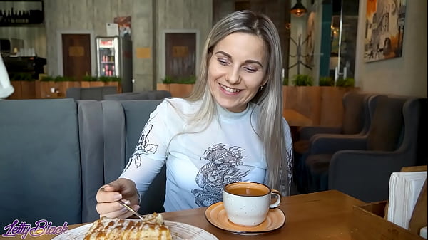 Public Vibrator Challenge Gets Her Moaning In Cafe