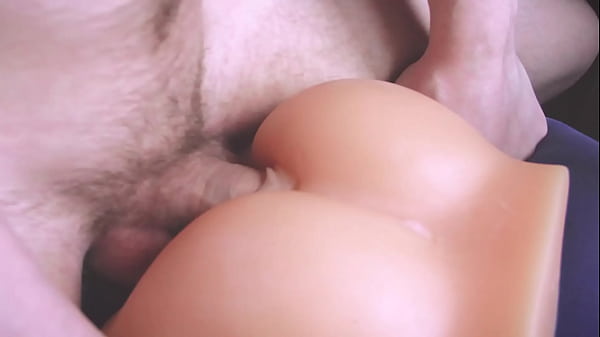 Slow Dick Sliding In And Out Of Toy Pussy