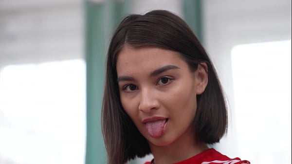 Asian Teen Cheerleader Gets Destroyed By 5 Cocks With Piss Play